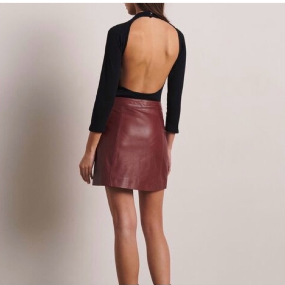BA&SH Monia Backless Bodysuit